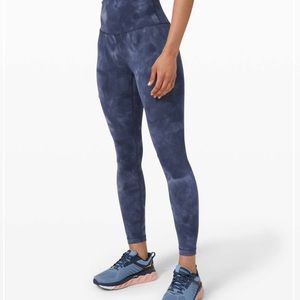Lululemon Wunder Train High-Rise Tight 25" *Diamond Dye size 4